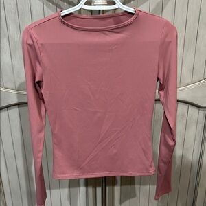 Women's Long Sleeve Pink Top